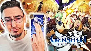 ON TEST LE JEU DE CARTE. INVOCATION DES SEPT - GENSHIN IMPACT