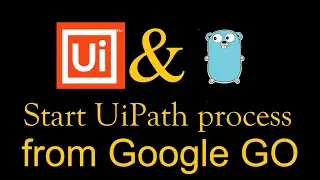 Google GO call UiPath Process | GoLang | Consume REST API | Orchestrator API | Script Code | UiPath