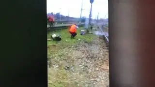 В Рыбном с рельс сошел поезд. Последствия