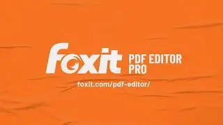 How to Create eSignatures and Self-Sign PDFs using the Foxit eSign Integration in Foxit PDF Editor