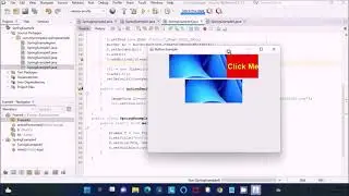 How to display Image on button click in Java