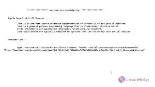 How to Install Oracle Java 11.0.2 LTS Version on CentOS 7.6