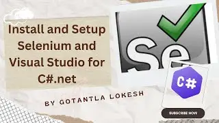 [2024] Part 2: Install and Setup Selenium and Visual Studio for C# net | #selenium #csharp