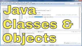 Java Programming Tutorial - 04 - Defining a Class and Creating Objects in Java