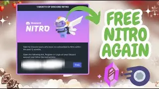 AGAIN Discord is giving *Everyone* FREE NITRO - CLAIM NOW
