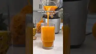 Immune Booster Juice to fight cold and flu