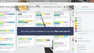 Genius Blogger's Toolkit Add-on: Trello Tracking Board