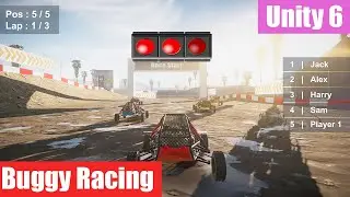 Racing Game for Unity (Buggy Storm)