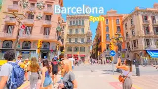 Barcelona, Spain 🇪🇸 - 4K-HDR Walking Tour (▶139min)