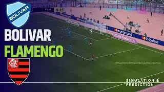 BOLIVAR X FLAMENGO | LIBERTADORES 2024 | Jogo  eFootball simulação