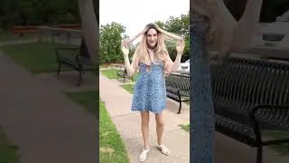 Crossdresser Wearing Summer Dress