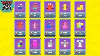 Merge Alphabet Lore Number Cube ⭐ abcdefghijklmnopqrstuvwxyz | Merge Number Cube: Monster Run