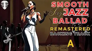 [REMASTERED] SMOOTH SEXY JAZZ BALLAD backing track in A