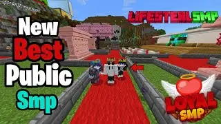 🏸 New Best Lifesteal Public Smp Server For Minecraft ⚓ | Java + PE | 24/7 Online | Free To Join 🏐