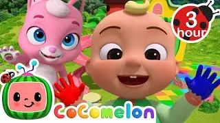 Give Us A Hi-Five Song + More | Cocomelon - Animal Time | Toddler Learning Cartoons