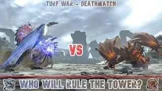 Silver Rathalos Vs Flaming Espinas | Monster Hunter Rise Sunbreak