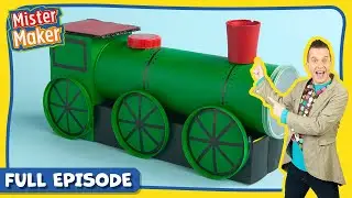 Mister Maker 🎨 Series 1, Episode 3 | Pencil Holder Train ✏️ | FULL EPISODE