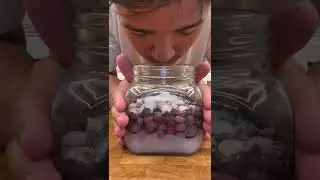 1 week of making blueberry syrup the long slow way