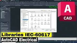 Librairie IEC-60617 Sur AutoCAD Electrical, Change JIC Symbols to IEC 60617, Librairie IEC-60617