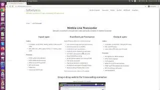 FFmpeg custom builds support in Live Transcoder