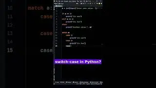 Forget about if-elif-else with Match-Case construction Python