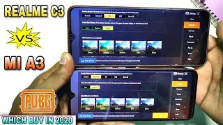 Realme c3 vs Mi A3 Pubg speed Test, comparison || which Buy or Not in 2020 ||  Realme c3 vs Mi A3 ||