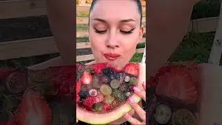 Watermelon Sensation 👀 Berry And Sweet Pleasure In Every Bite