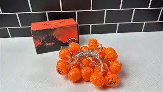 See What's Inside - Runleo Halloween Pumpkin String Lights