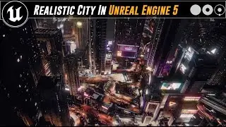 NEON VICE - Realistic City in Unreal Engine 5 : Free Course Trailer