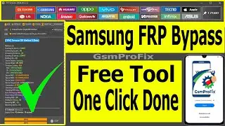 TFT Unlock Tool 2024 Free Tool | Samsung FRP Bypass One Click