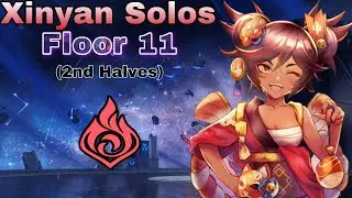 Xinyan Solos Floor 11 2nd Halves - Genshin Impact