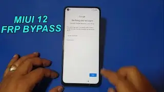 Redmi Note 9 FRP Bypass| MIUI 12 Redmi Note 9 Google Account Unlock