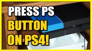 How to STUCK ON Press PS Button to use Controller on PS4 Console (Not Connecting)