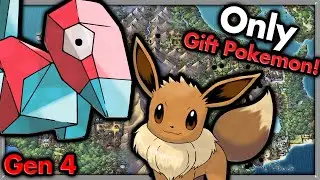 Can I Beat Pokemon Platinum with ONLY Gift Pokemon? 🔴 Pokemon Challenges ► NO ITEMS IN BATTLE