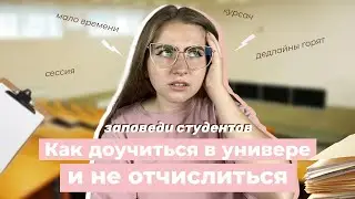 Как доучиться в универе и не отчислиться • СОВЕТЫ СТУДЕНТАМ 1 КУРС