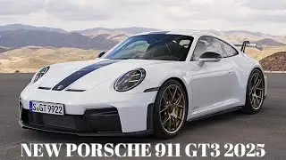 502 Hp | 4.0-Liter Flat-Six and a Standard 6-Speed Manual Transmission | New Porsche 911 GT3 2025