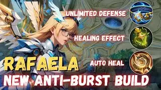 TARGET LOCK RAFAELA BUT I'M IMMORTAL || RAFAELA BEST BUILD 2024 || MOBILE LEGENDS