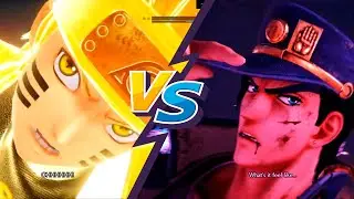 Джоджо против Наруто. Jump force