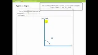 Animation:  Types of Angles