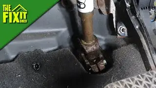 Klunking Sound While Turning the Steering Wheel Could Be the Steering Shaft | The Fixit Shed