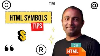 HTML Symbol | HTML5 Tutorial | HTML