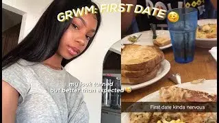 GRWM: FIRST DATE KINDA NERVOUS (OVERALL FAIL!!! STILL CUUTE THO)