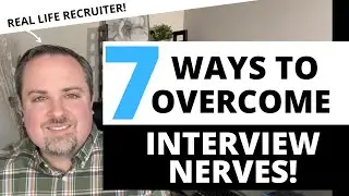 Overcoming Nerves In An Job Interview