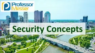 Security Concepts - CompTIA Network+ N10-009 - 4.1