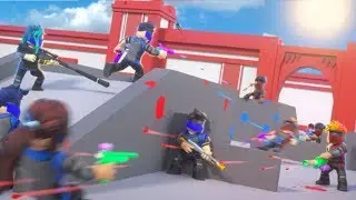 ROBLOX Big Paintball with OP High Tech Sniper