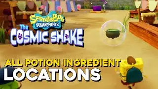 SpongeBob Squarepants: The Cosmic Shake All Potion Ingredient Locations (Garys Side Quest Guide)