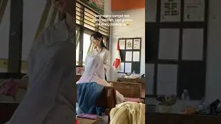 jadi betah di sekolah😁 