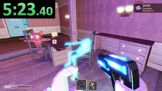 DOORS SPEEDRUN WITH LASER GUN *