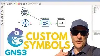GNS3 Custom Symbols: Modern, clean, crisp network topologies! CCNA | Python | Networking