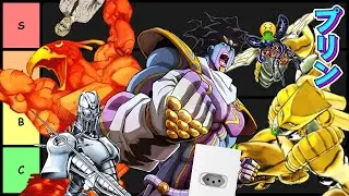 a tier list definitiva dos STANDS DA PARTE 3 - JOJO